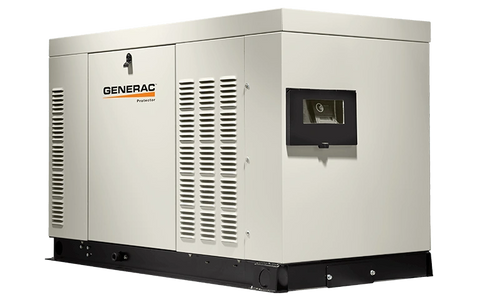 Generac standby backup generator by Collaborative Services.
