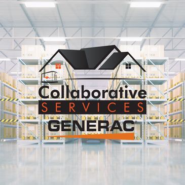 Collaborative Services stocks several sizes of Generac generators in our warehouse; no waiting!