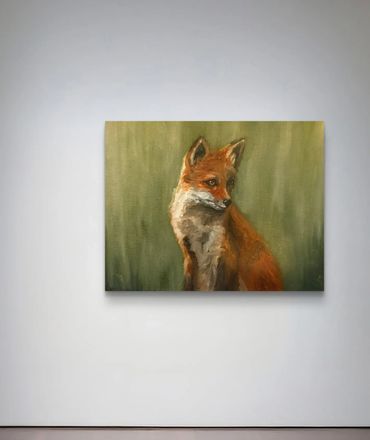 Fox
oil on canvas
by Keri Lemmerman