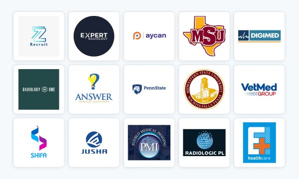 Dextro Imaging Solutions is proud to partner with respected healthcare organizations, academic institutions, veterinary imaging providers, and radiology practices throughout the United States. Customers such as Penn State, VetMed, Radiology One, and MSU trust our expertise in diagnostic workstations, portable radiology solutions, enterprise imaging technology, and workflow optimization. These partnerships reflect our commitment to delivering reliable technology, responsive support, and innovative solutions that help radiologists work more efficiently every day.