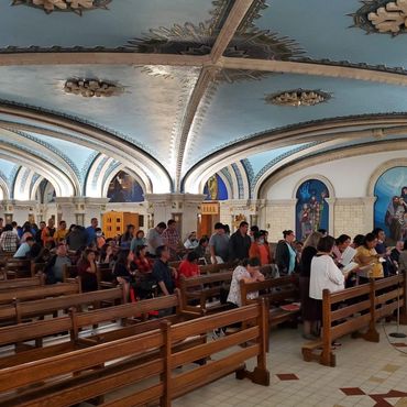 Innu Mass with my Community people at St. Anne