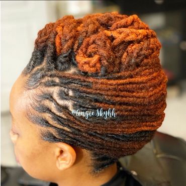 Loc styles
Loc color
Loc salon
Loc Maintenance
Loc retwist
Best loc salon in Atlanta