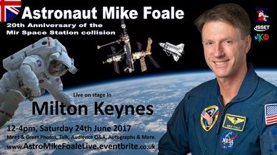 Astronaut Mike Foale