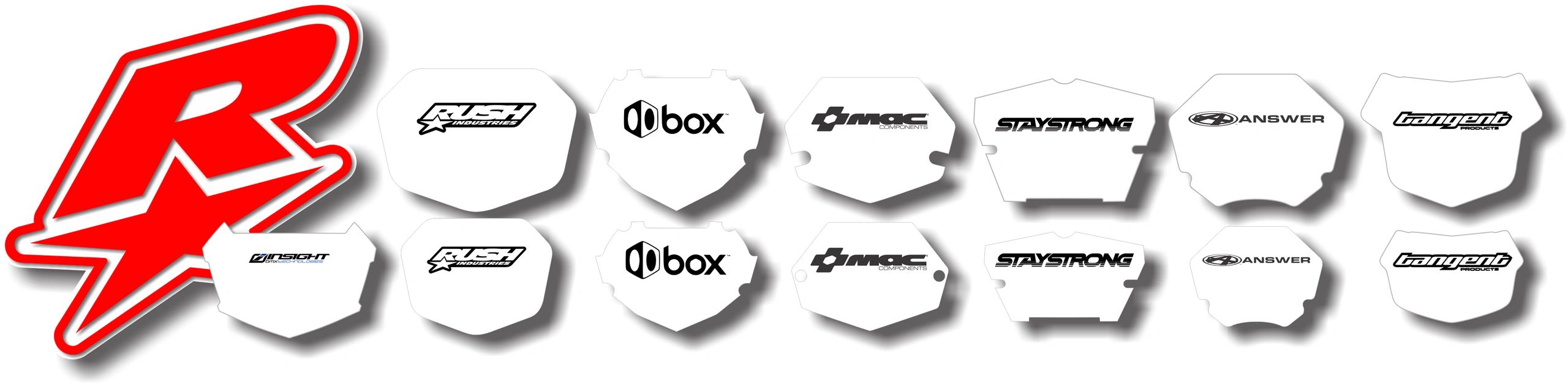 RUSH Industries BMX Plate