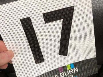 Custom Cycling Race Numbers Bibs