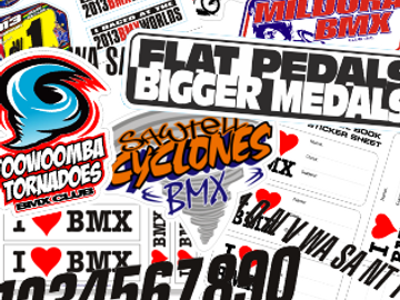 Rush Industries stickers