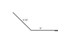 #5010
Transition Trim Roof to Roof 
or Endwall to Roof