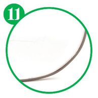 Eyeglass metal frame front weld, eyeglass weld, eyeglass repair