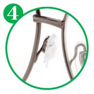 Eyeglass bridge repair eyeglass nose pad repair