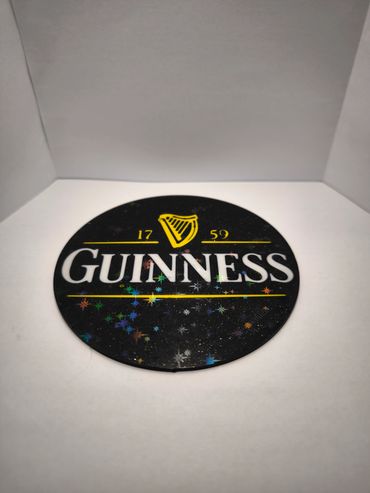 Guiness coaster commisioned by a customer as a present. 100cm diameter €5