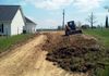 Drainage grading and dirt work in Denton, Texas