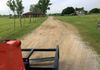 #1 Before photo of a gravel driveway in Krum, Texas.