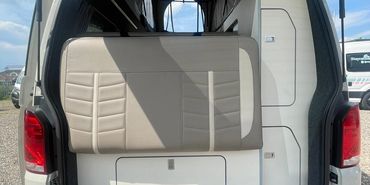 SWB VW T6.1 Campervan rock and roll beds conversion for hire near ashford kent