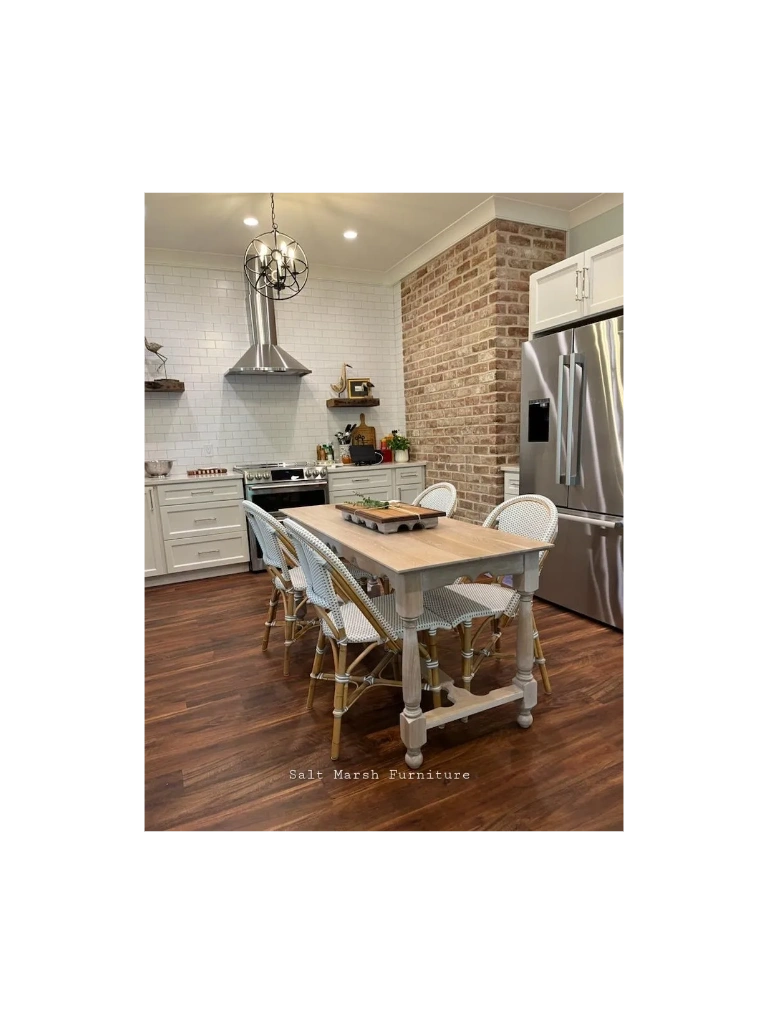 Custom Build White Oak French Country Table