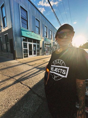 house of rejects black shirt. officialhor