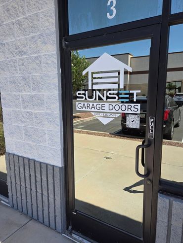 Sunset Garage Doors official location.
600 N. Bullard Ave.
Suite 3
Goodyear AZ 85338