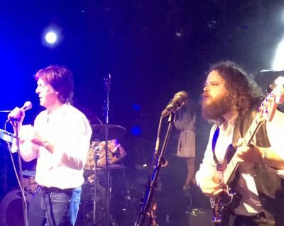 Paul McCartney and Jake Blanton