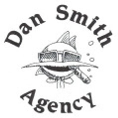 Dan Smith Agency logo. Art by Phil Smith