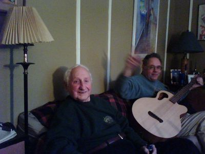 Sam Mumma and John Mumma 2009. Photo by Dan Smith