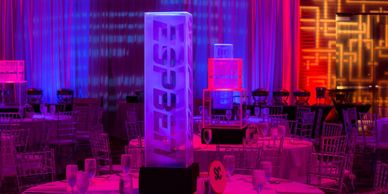 best High end bar mitzvah bat mitzvah design and production fabrication lighting for event planning