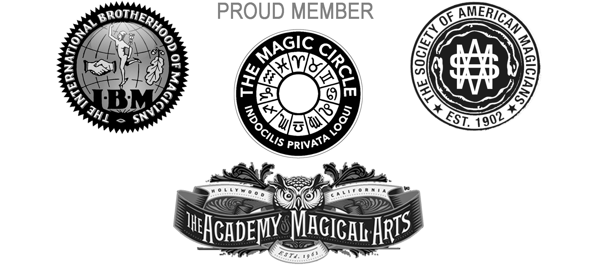"International Brotherhood of Magicians" "Magic Circle" "Society of American Magicians" "MagicCastle