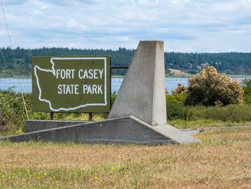 Picture of Fort Casey, WA sign