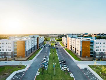 Birdeye view of a project