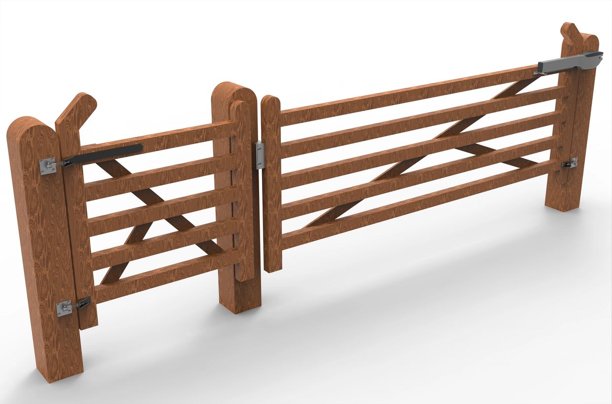 Farm style electric gates ranch gate Gloucestershire,, Bristol,The Cotswolds, Wiltshire, Oxfordshire