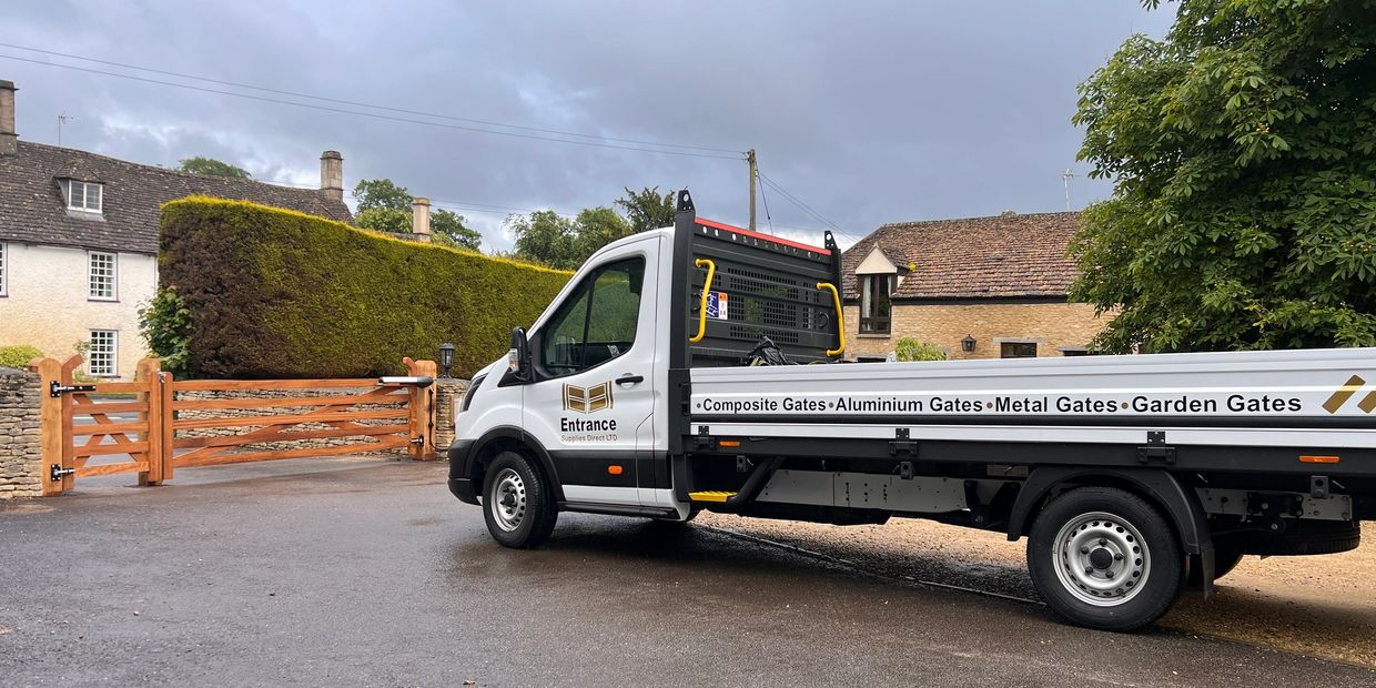 driveway timber gates in the south west UK