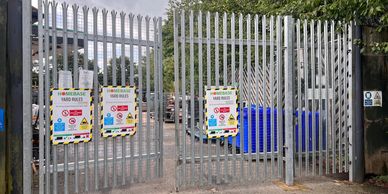 Palisade Gates for security in Gloucestershire