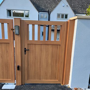 Cheltenham designed aluminium side garden gate