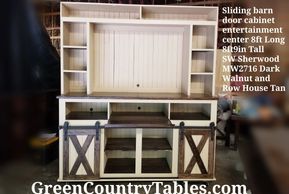 big tv stand entertainment center farmhouse