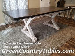 X-Design Farmhouse Table