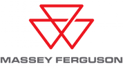 Red geometric logo with three overlapping triangles and 'MASSEY FERGUSON' text.