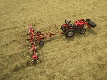 2022 MASSEY FERGUSON 2606H 4WD PLATFORM TRACTO WITH LOADER
SIMPSON 2.6L 3 CYL TURBOCHARGED DIESEL EN