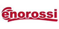 Red 'enorossi' logo with a stylized globe design on a white background.