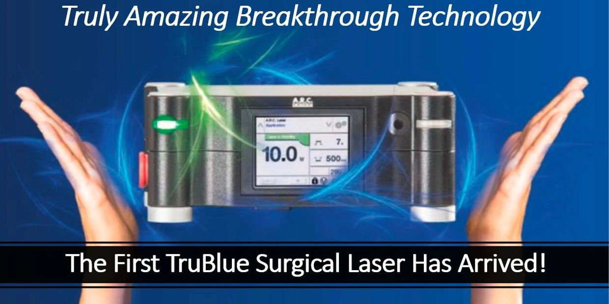 Announcing the WOLF TruBlue blue laser surgical laser has arrived, with breakthrough technology.