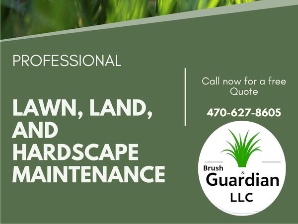 Professional lawn care and hardscape maintenance by BrushandGuardian LLC.