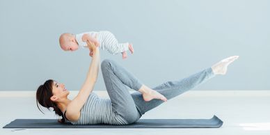 mom stay at home mom pre natal post natal inhome pilates nyc new york city baby pregnant exercise