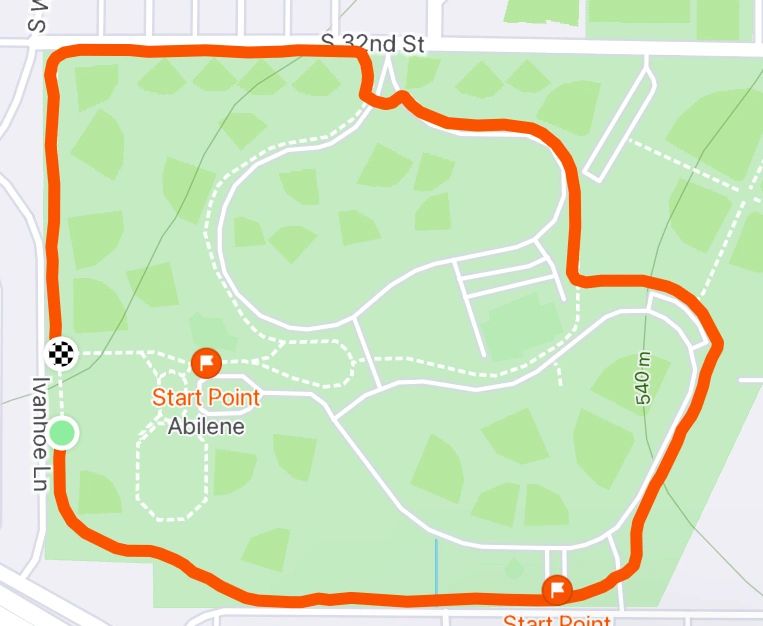 1.5 Miles - Redbud Park