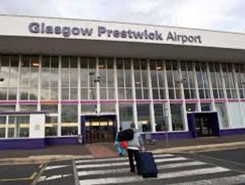 Prestwick  International Airport taxi rank