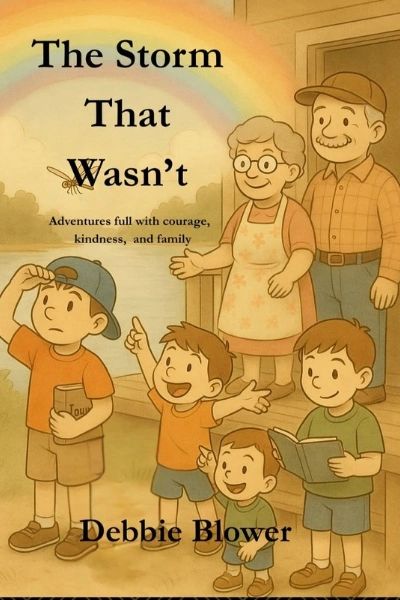 Cover of The Storm That Wasn’t, a children’s picture book about fear, courage, and discovering that