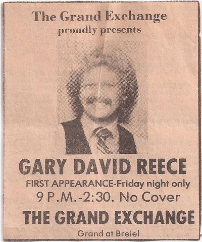 Singer/songwriter Gary David Reece has performed live for more than 50 years.