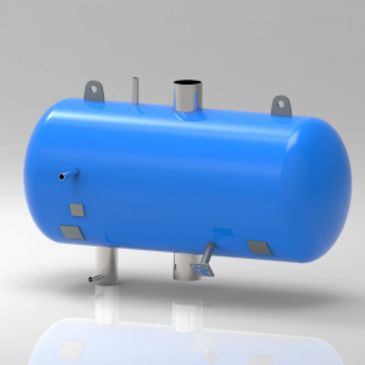 Split Flow Horizontal Surge Drum