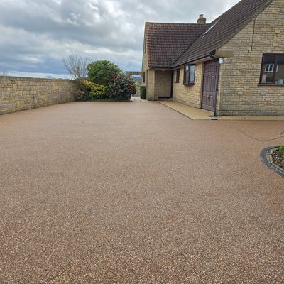 Resin Driveway in Watchet