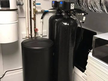 Whole House water filtration and Water Softener with custom bypass configuration, included!
