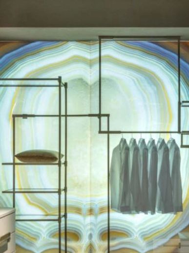 Transparent onyx glass slabs