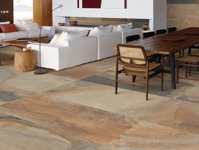 Slate look 24x48 porcelain tile floors