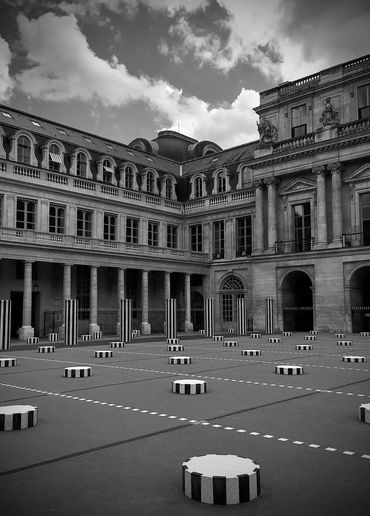 Colonnes de Buren Palais Royal Paris, France