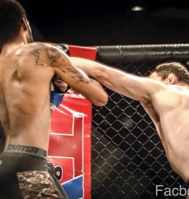 Jab in Mma fight with Professor Stockton The Gremlin